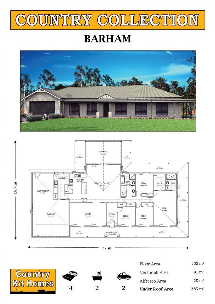 Barham Country Kit Homes Australia